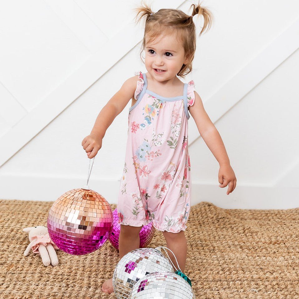 Ditzy Floral Bubble Romper