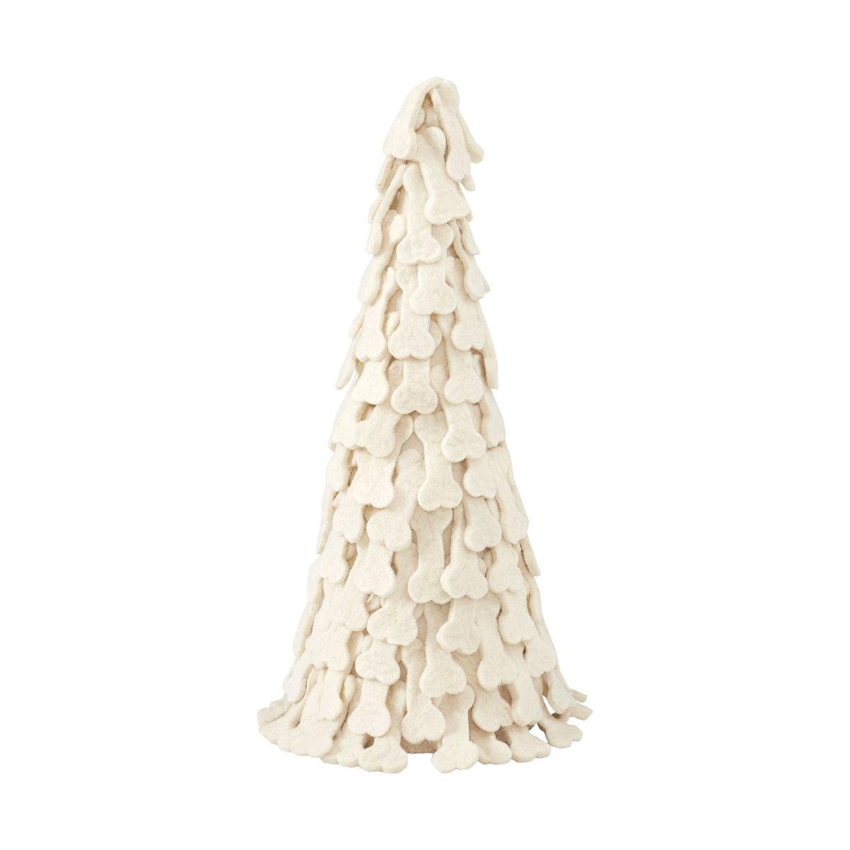 Dog Bone Trees- 3 Piece Set- Handmade Of Hand Felted Wool