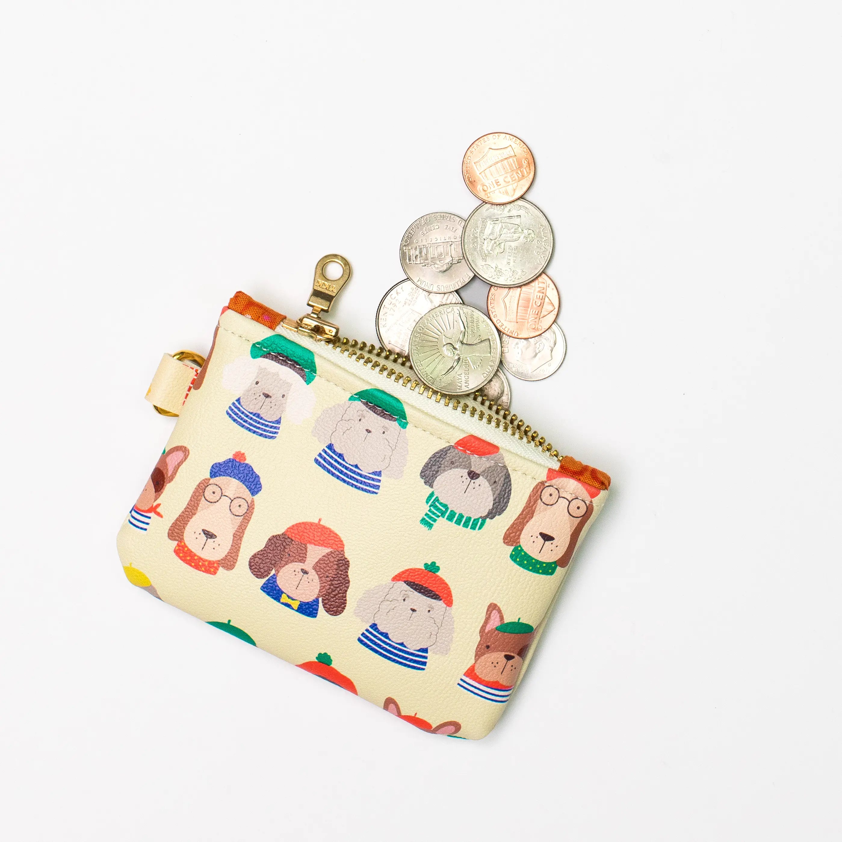 Dog Coin Purse – Cute Zippered Coin Pouch For Dog Lovers