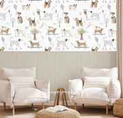 Dogs Wallpaper - Nursery Wall Decor Wallpapers