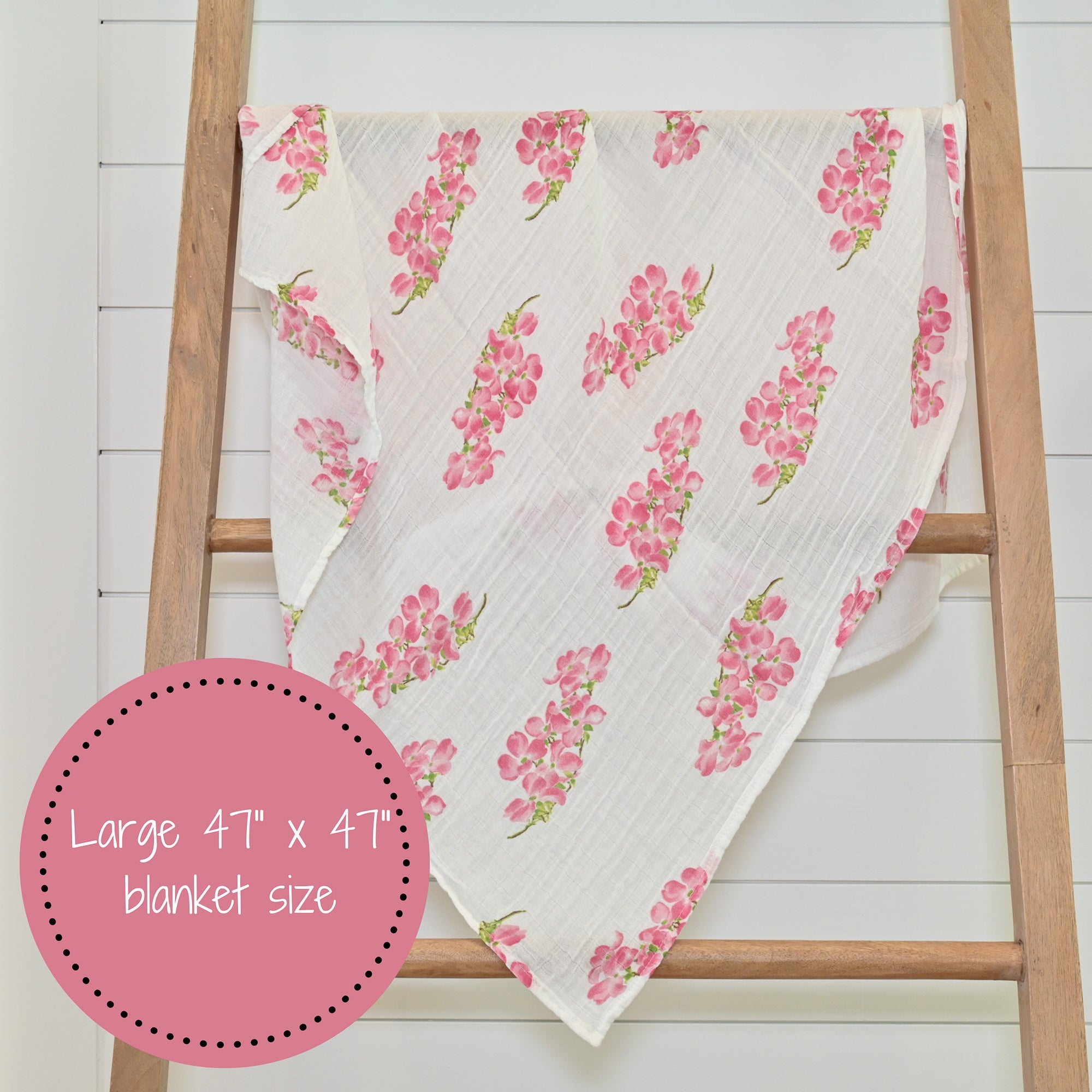 Dogwoods In Bloom Swaddle Blanket
