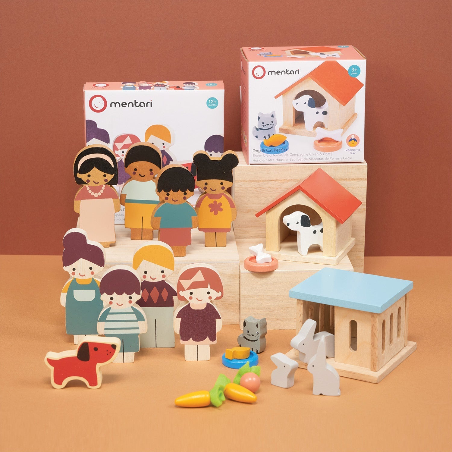Doll Family And Pets Bundle