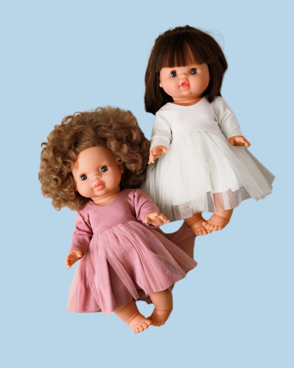 Minikane Doll Clothes | Doll Tutu Dress - Lavender (11" & 13" Dolls)