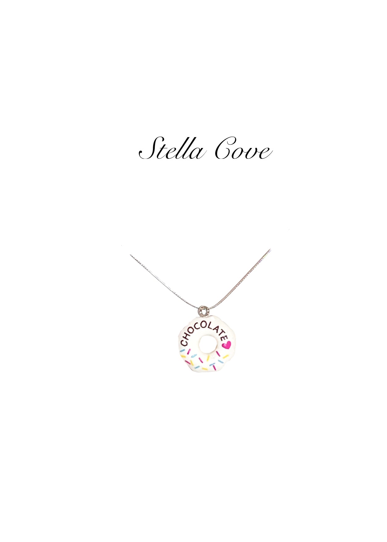 Donut Charm Necklace