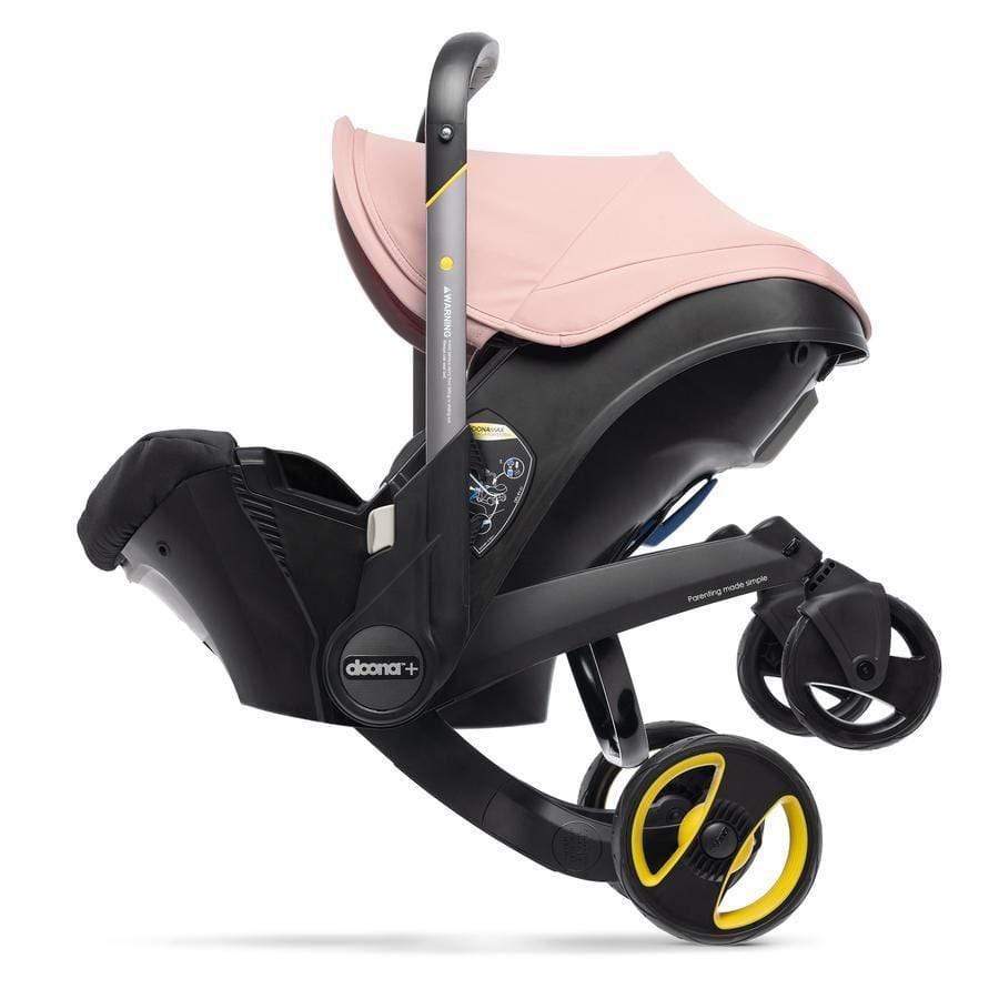 Blush Pink Car Seat & Stroller With Base