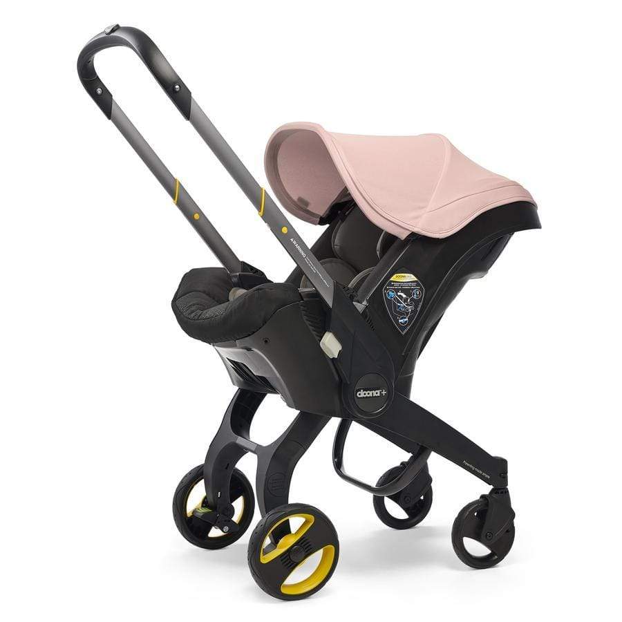 Blush Pink Car Seat & Stroller With Base