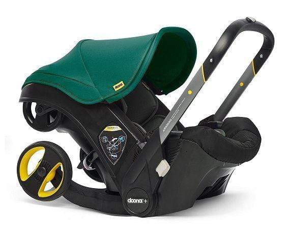 Racing Green Car Seat & Stroller With Base