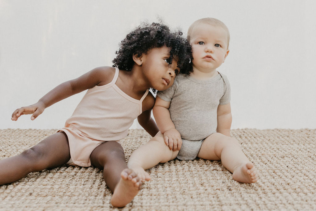 *exclusive* Baby Boy Short Sleeve 4pc Onesie Set