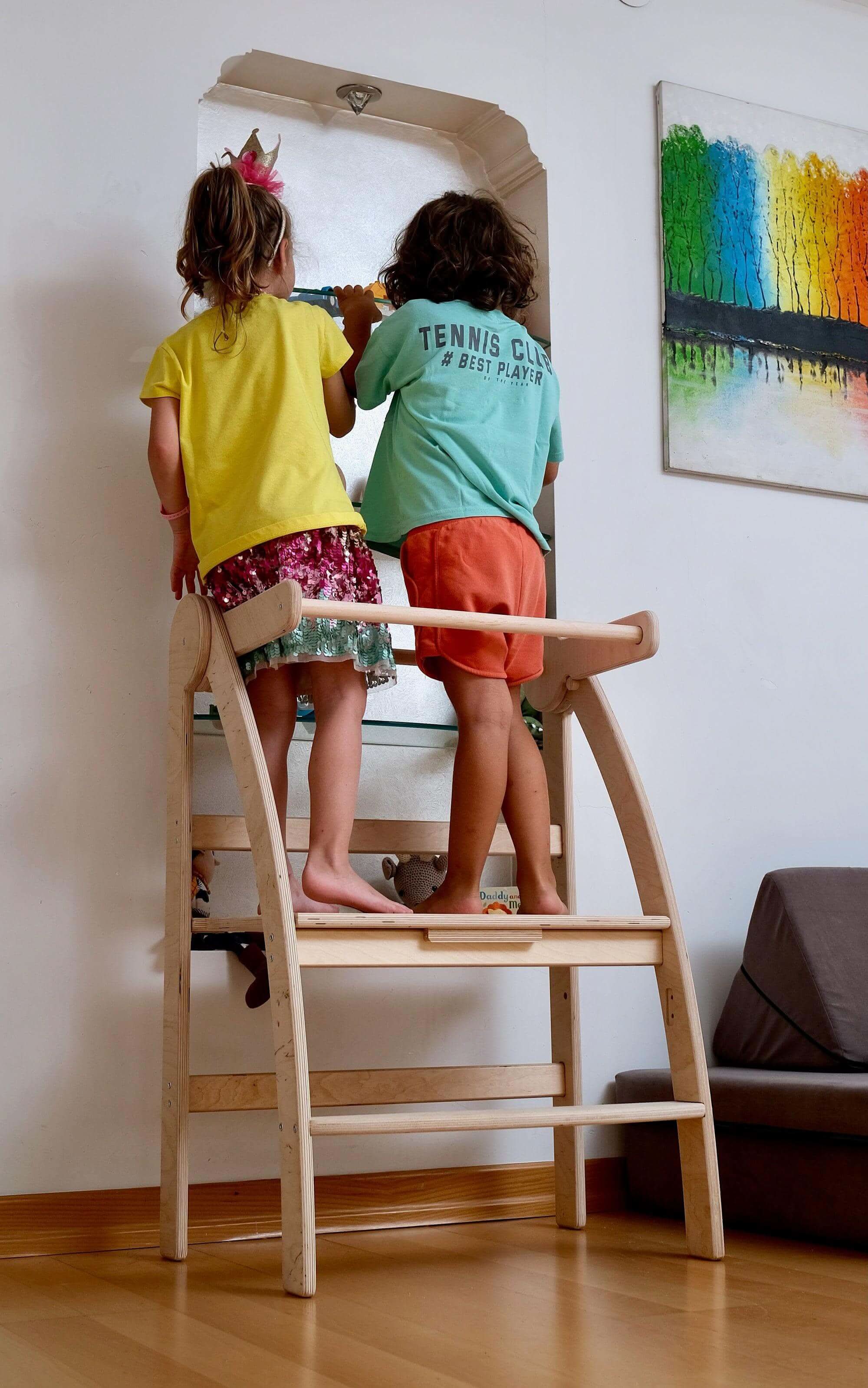 Double Or Single Size Montessori Toddler Tower