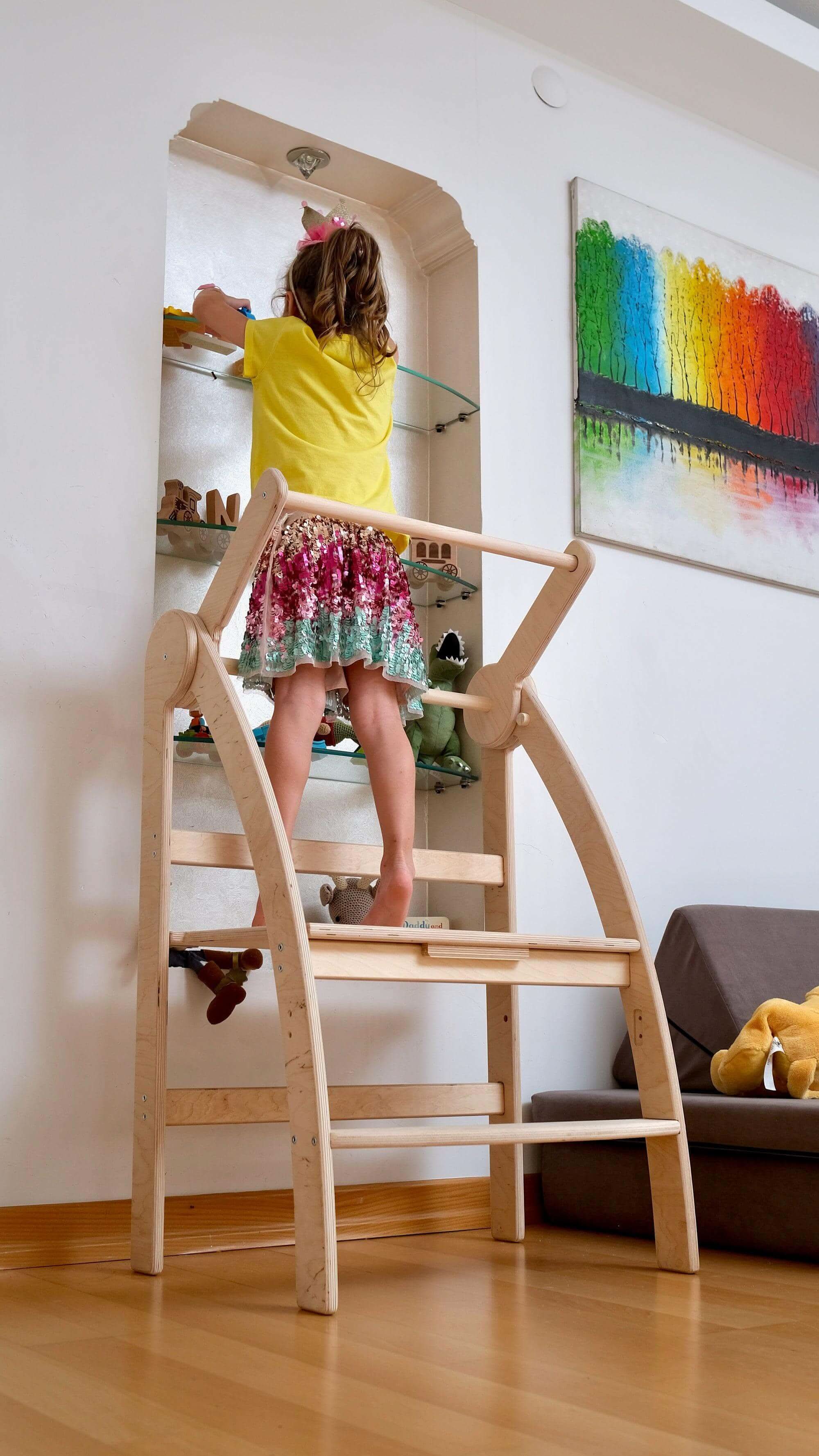Double Or Single Size Montessori Toddler Tower
