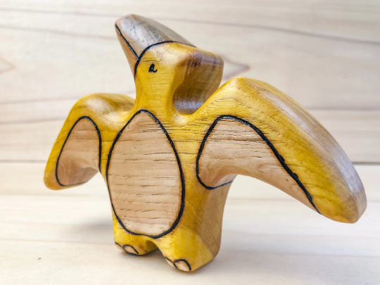 Wooden Pterodactyl Toy