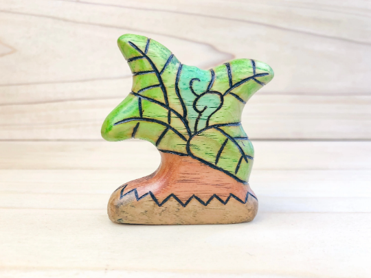 Wooden Jungle Fern Toy