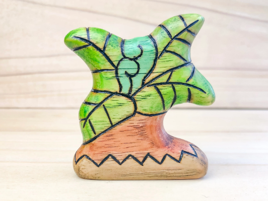 Wooden Jungle Fern Toy