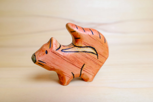 Wooden Chipmunk Toy