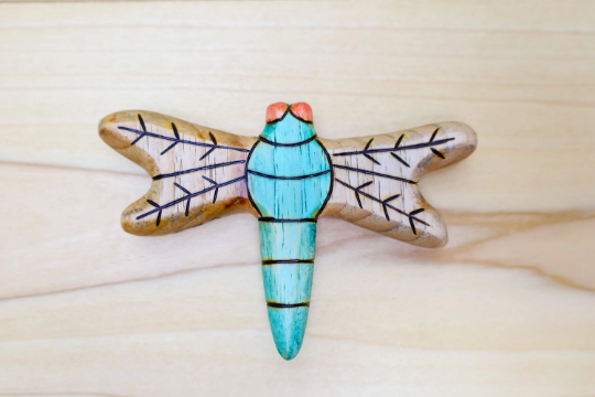 Wooden Dragonfly Toy