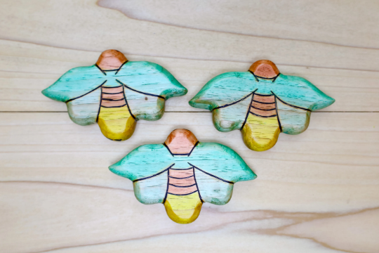 Wooden Firefly Lightening Bug Toy