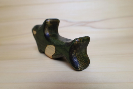 Wooden Orca Whale Toy