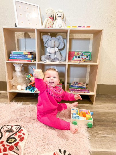 Ethan- Montessori Toy Storage