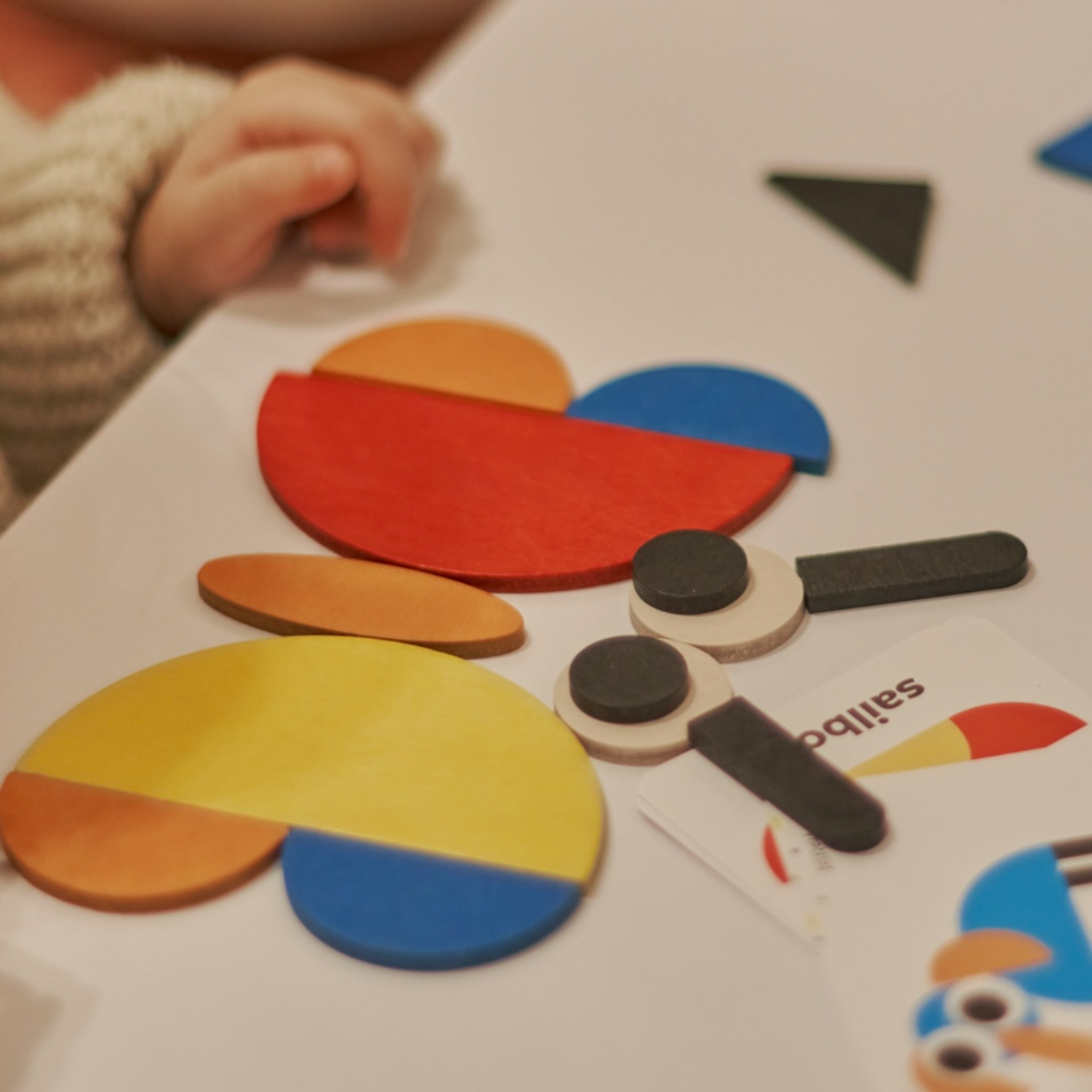 Igroteco Shape Pattern Blocks - 30 Pieces