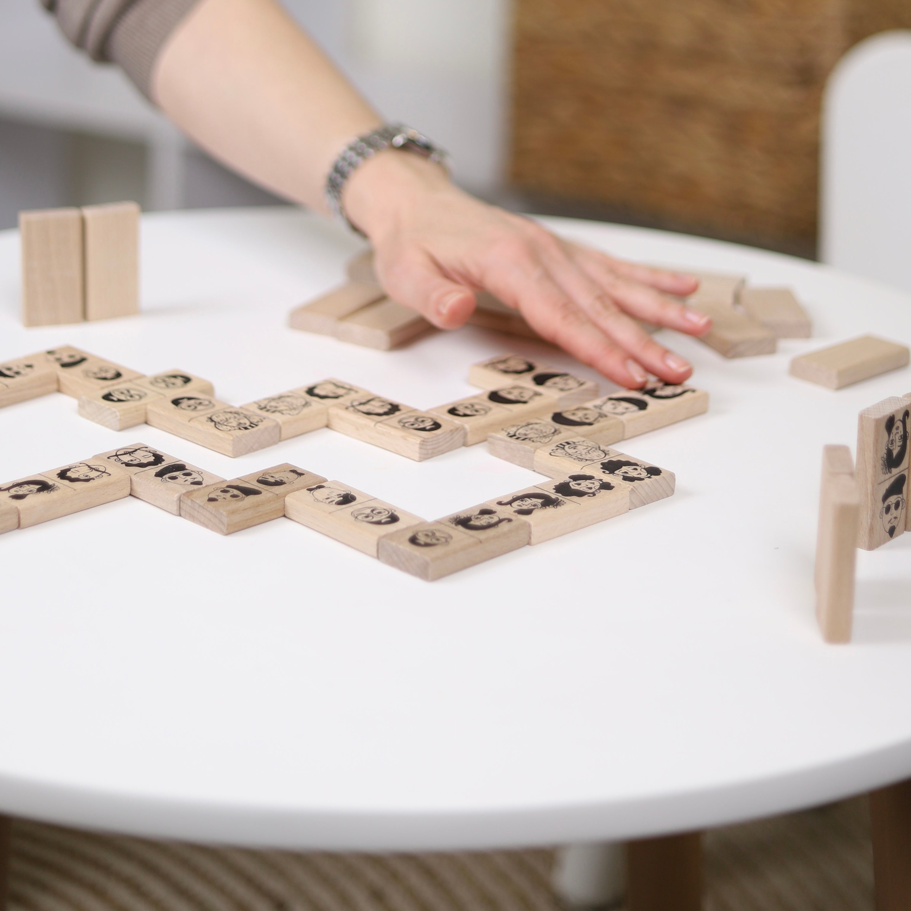 Igroteco Character Domino Set - 45 Pieces