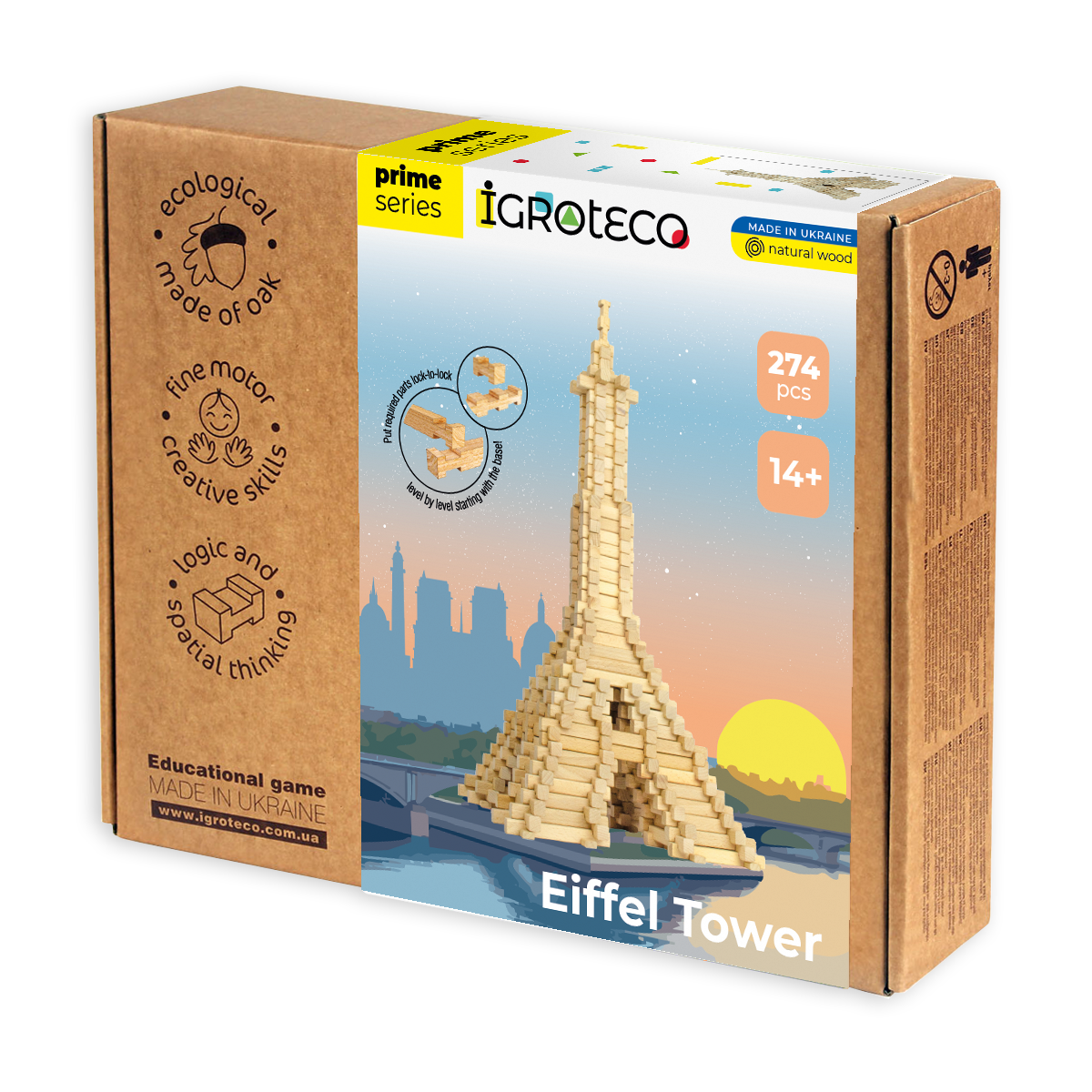 Igroteco Eiffel Tower Construction Set