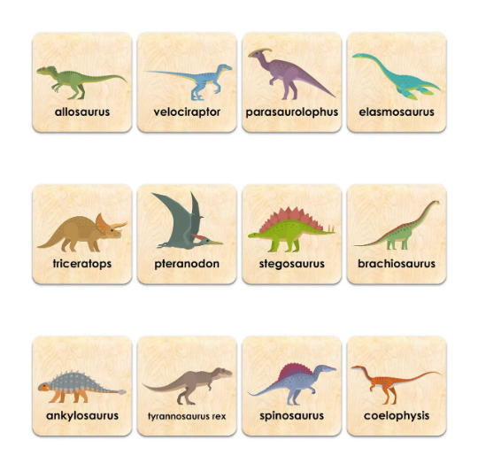 Memory Game- Dinosaur V1