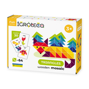 Igroteco Mosaic Triangle Blocks - 64 Pieces