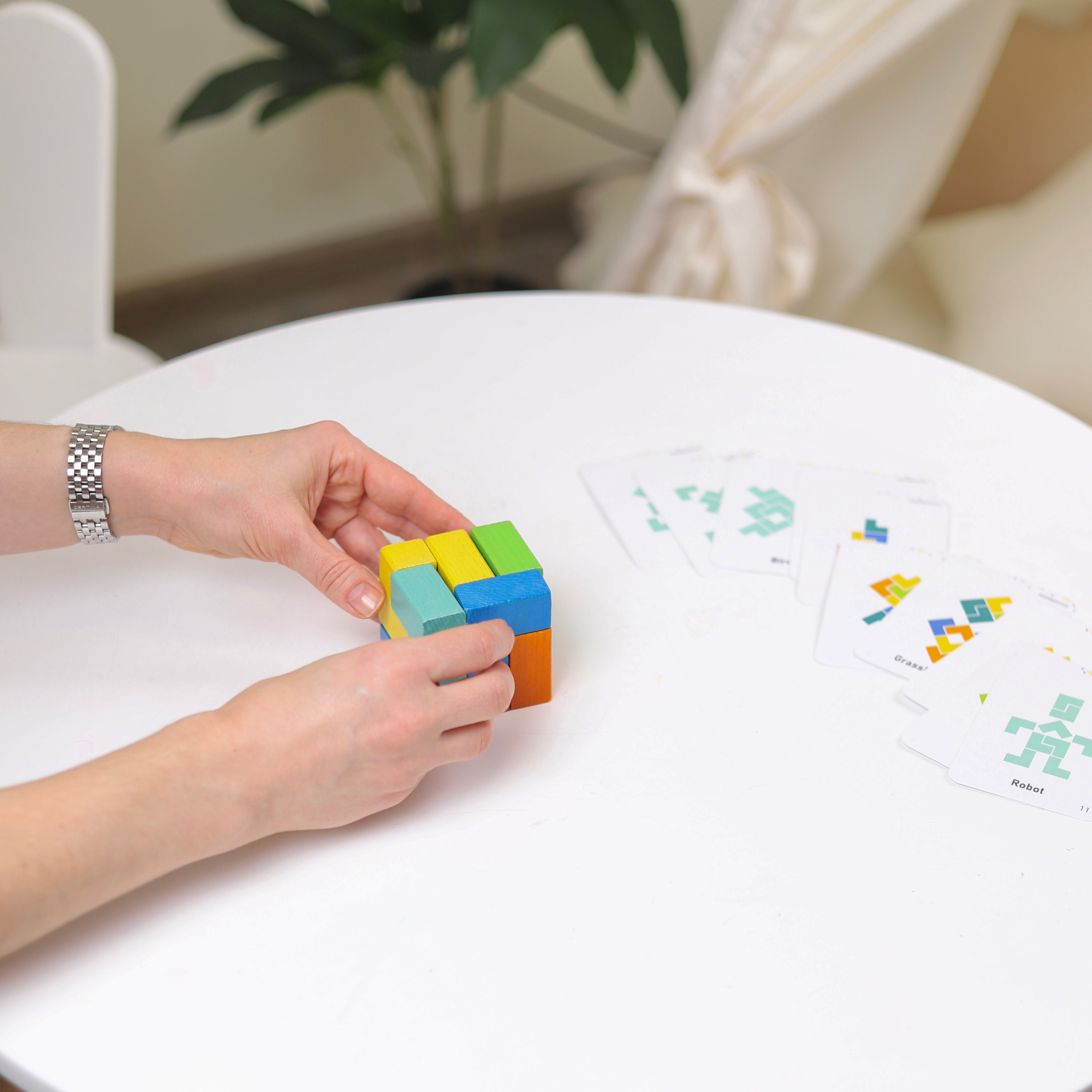 Igroteco Wooden Cube Puzzle