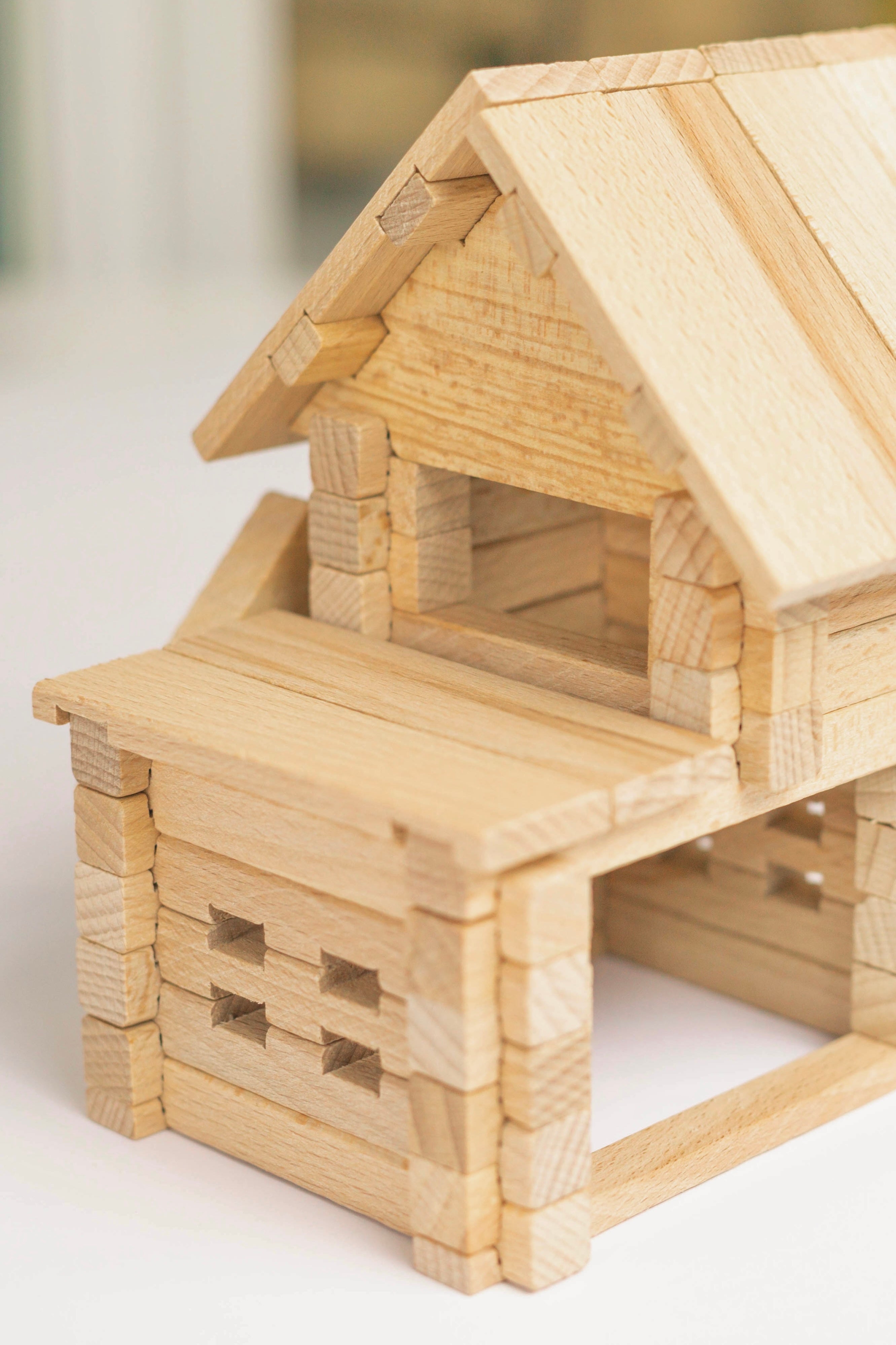 Igroteco Wooden House With Garage