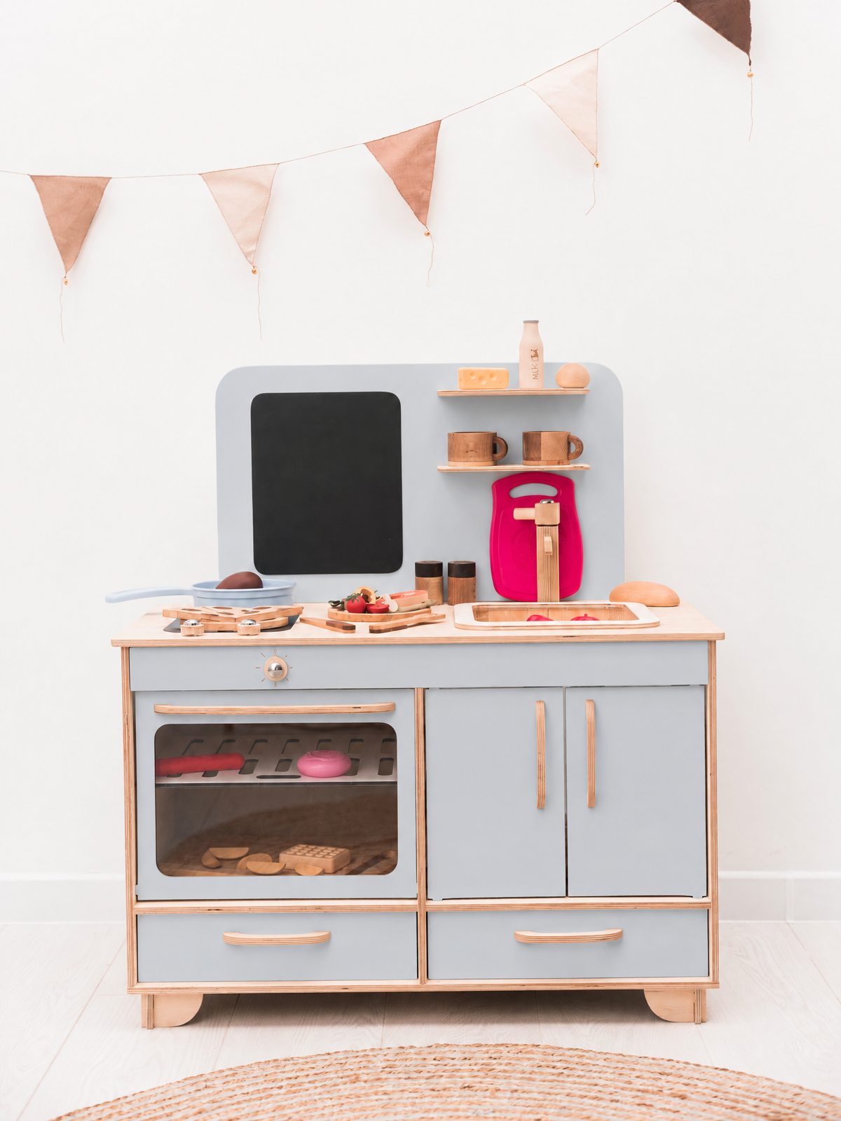 Wooden Play Kitchen