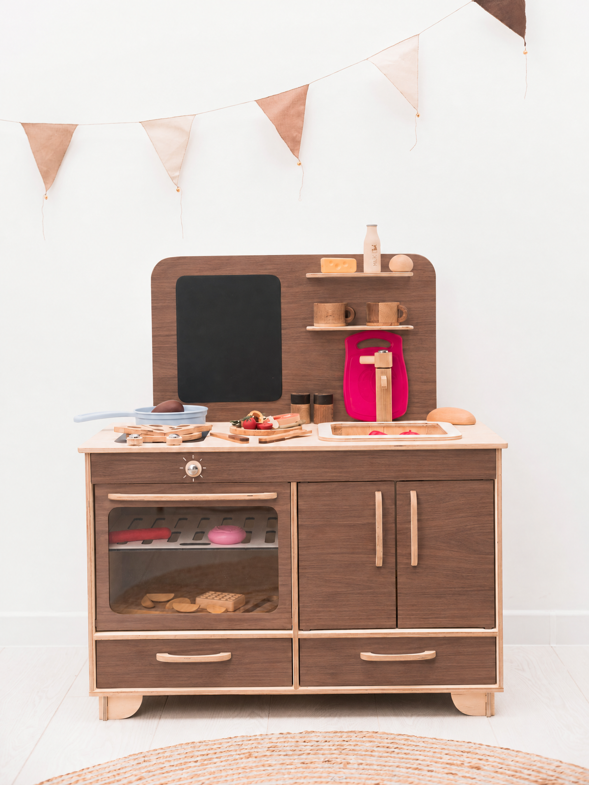 Wooden Play Kitchen