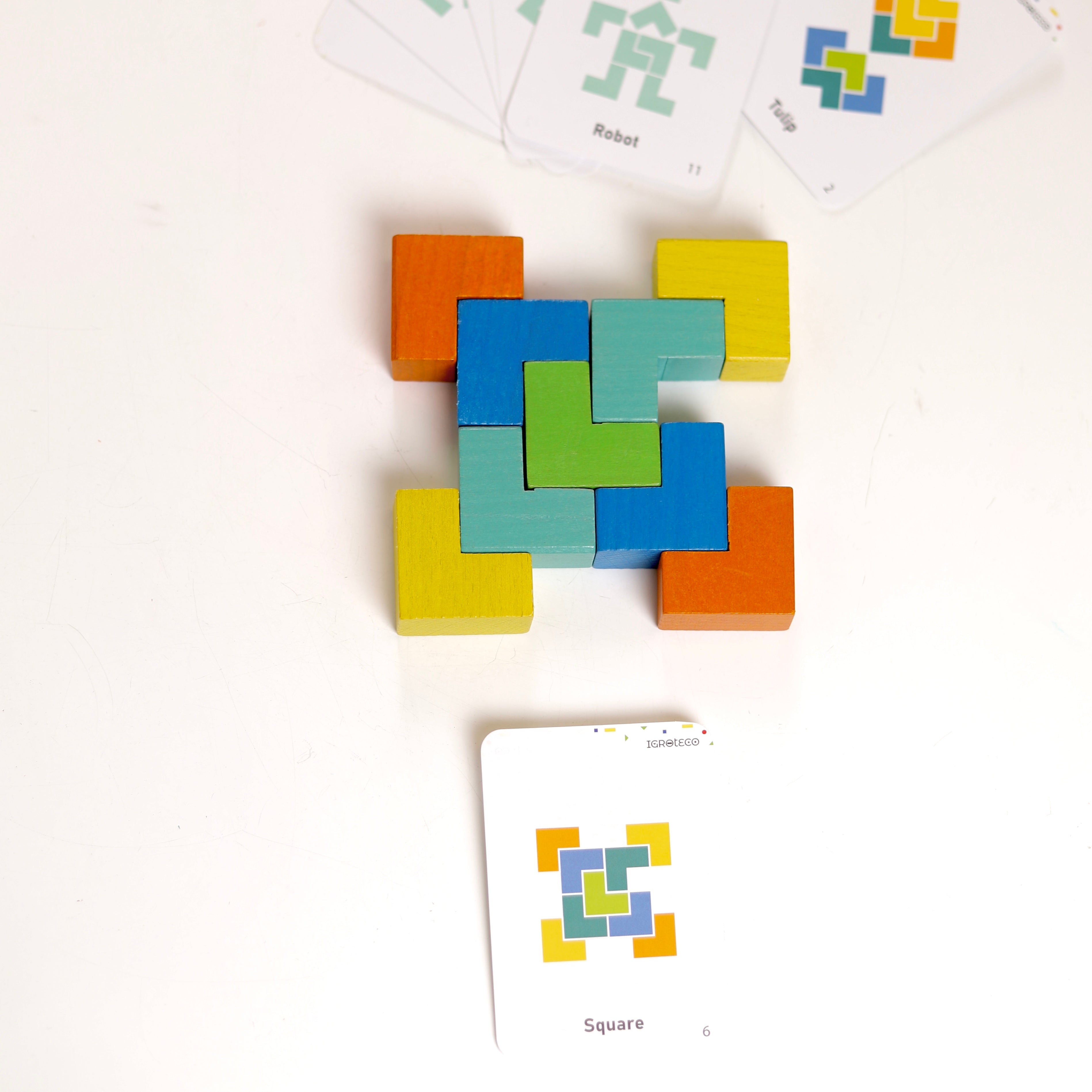 Igroteco Wooden Cube Puzzle