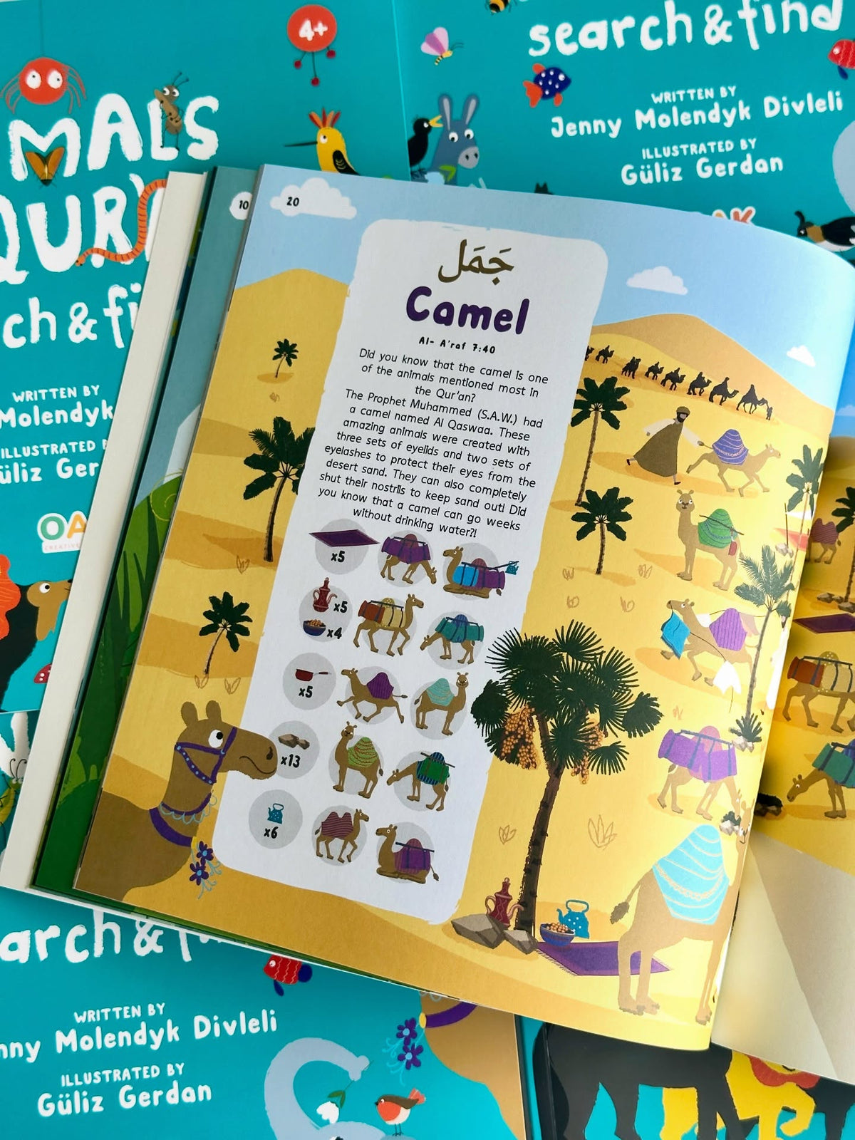 Animals In The Quran: Search And Find Book