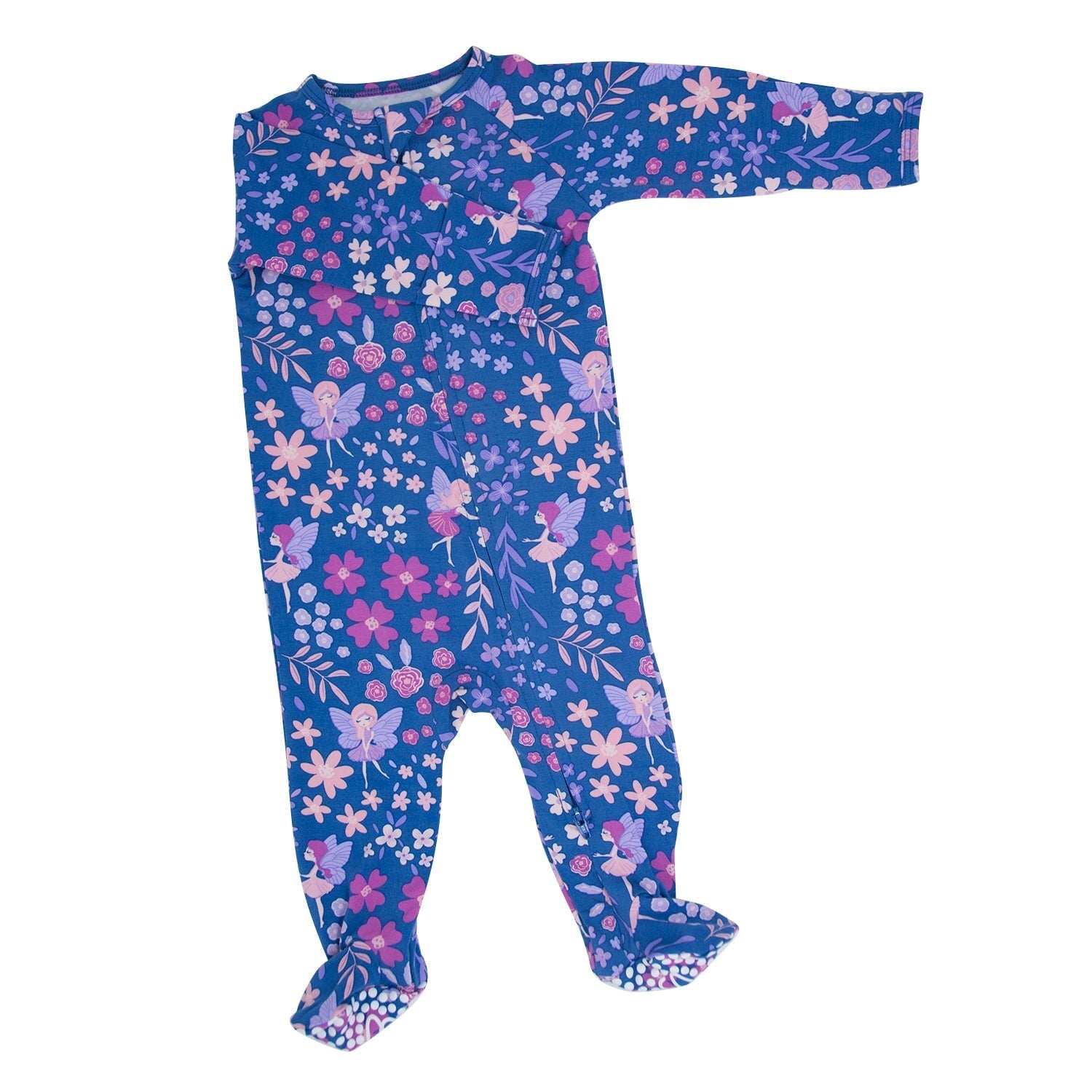 Dream A Little Dream Zipper Footie