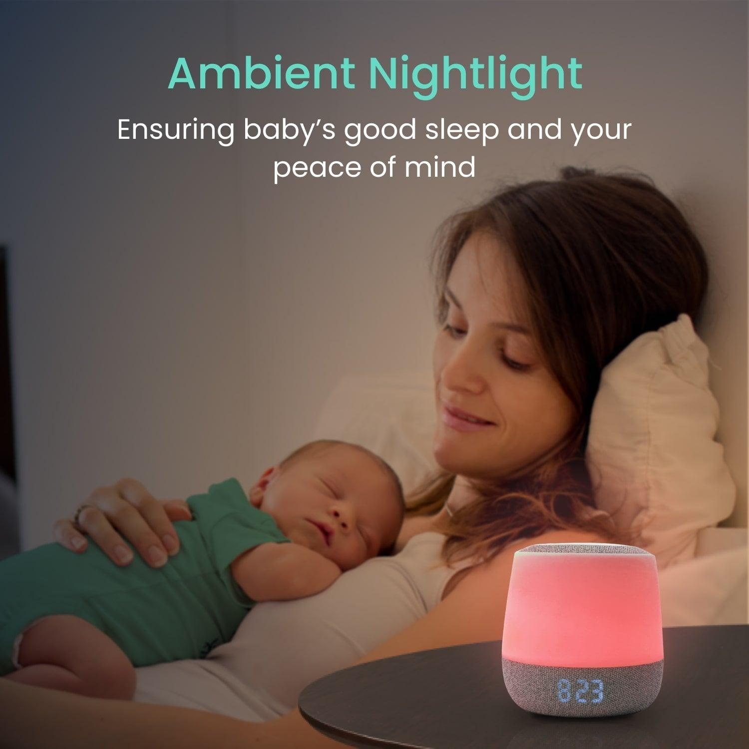 Babysense Dreamer: Baby Sleep Night Light & Sound Machine With White Noise