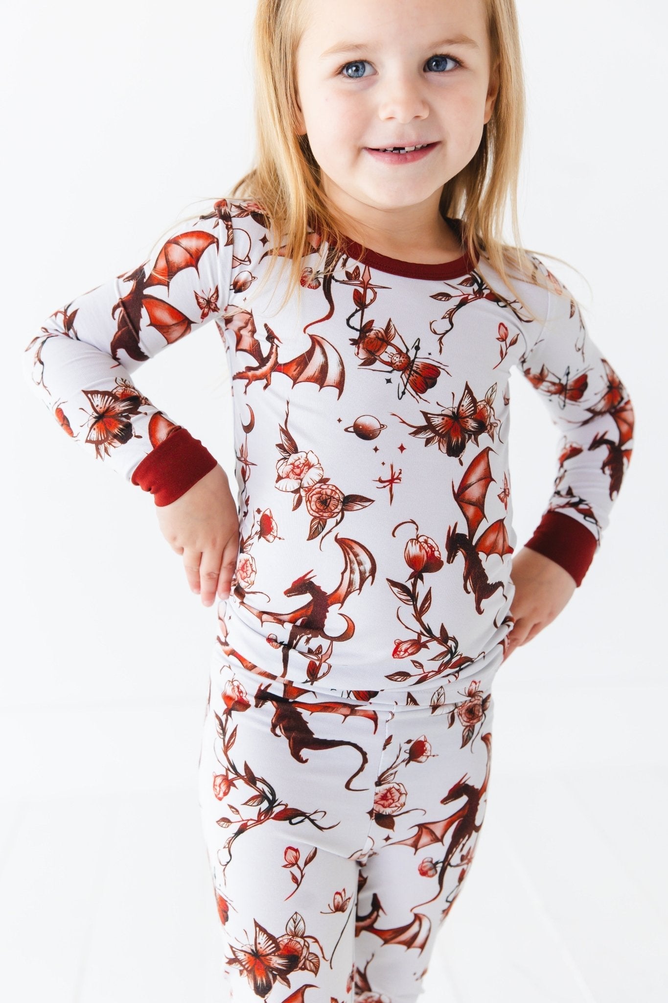 Dreaming With Dragons Long Sleeve Pj's