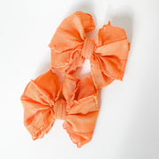 Dreamsicle | Ruffled Hair Clip