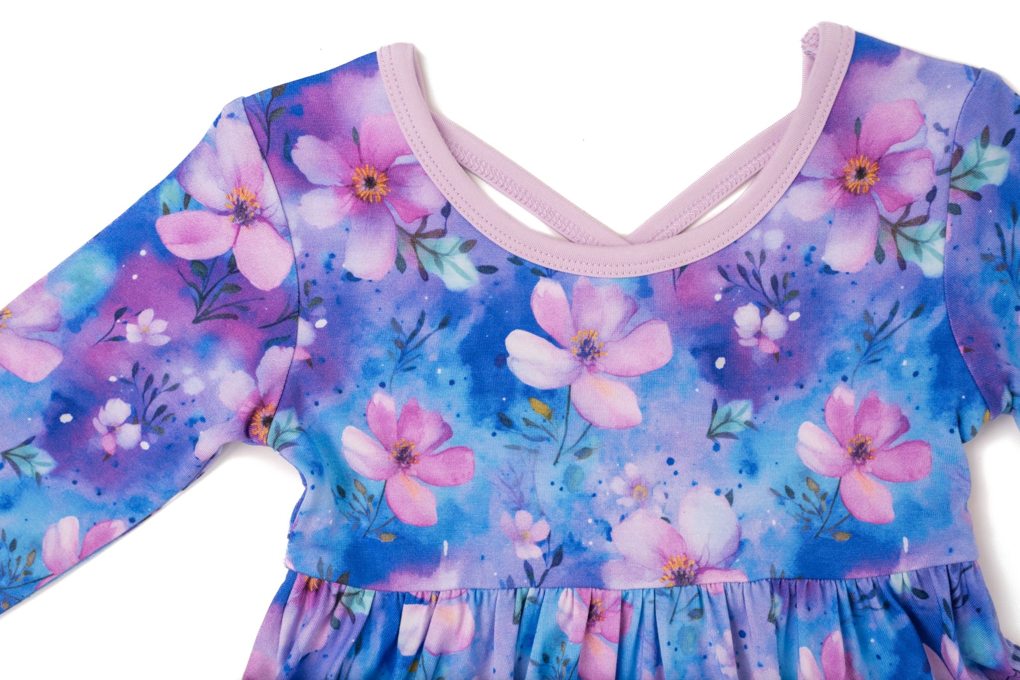 Dreamy Blooms | Bamboo Ruffle Twirl Dress