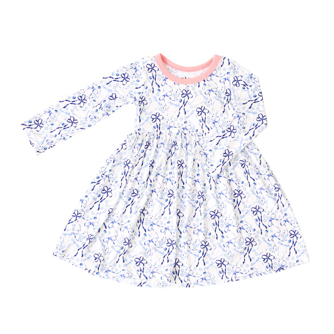 Dreidel Bows Dress