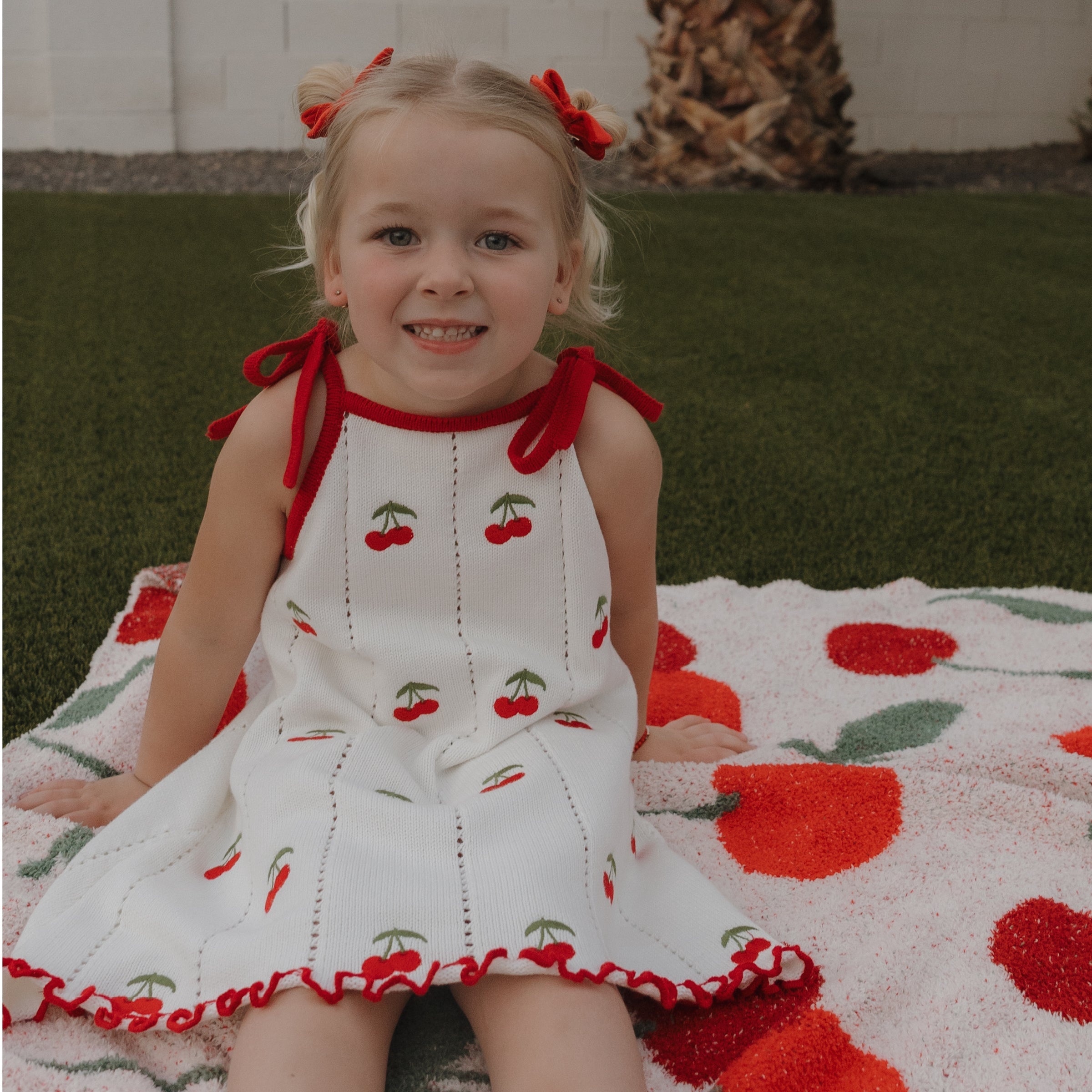 Knit Dress | Cherry