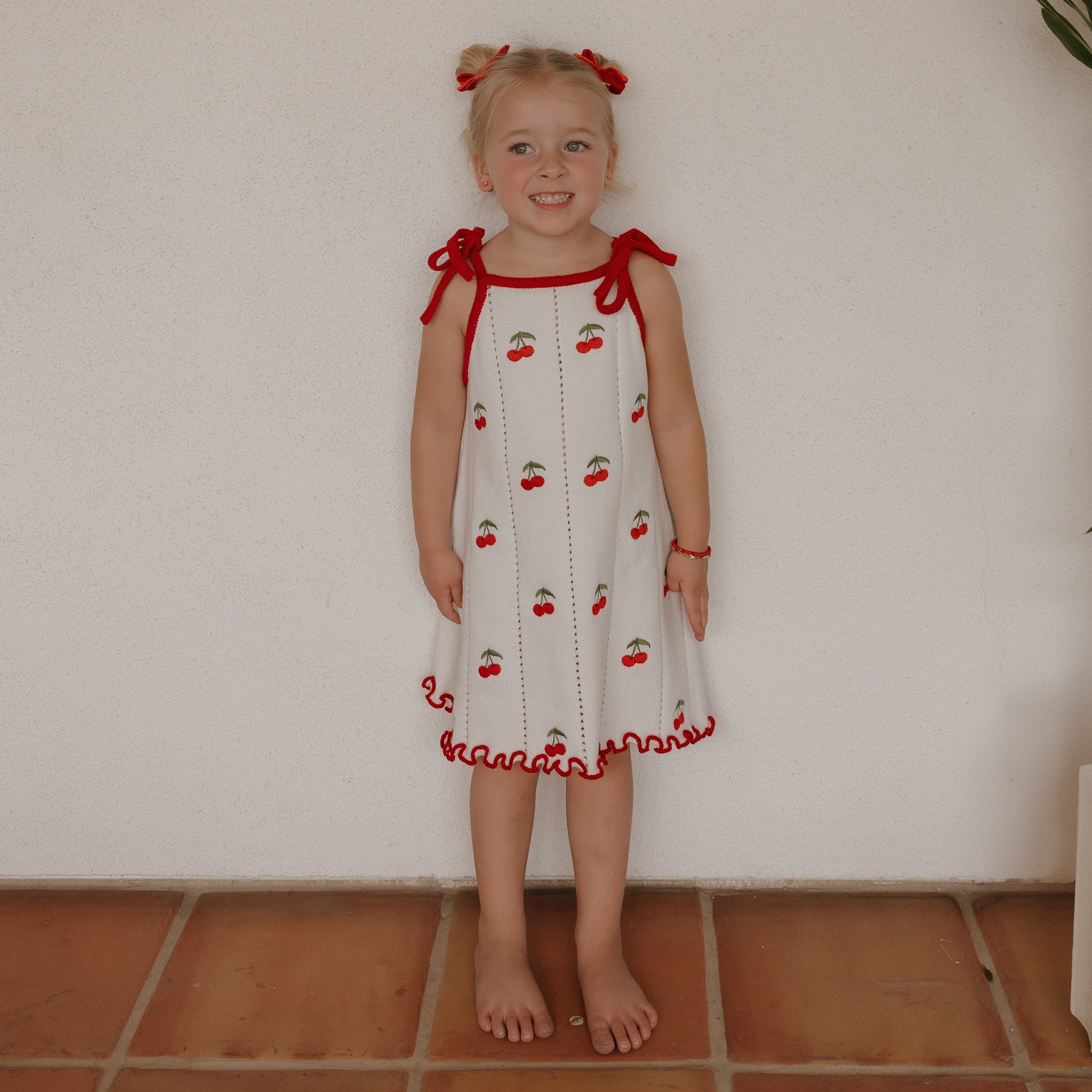 Knit Dress | Cherry