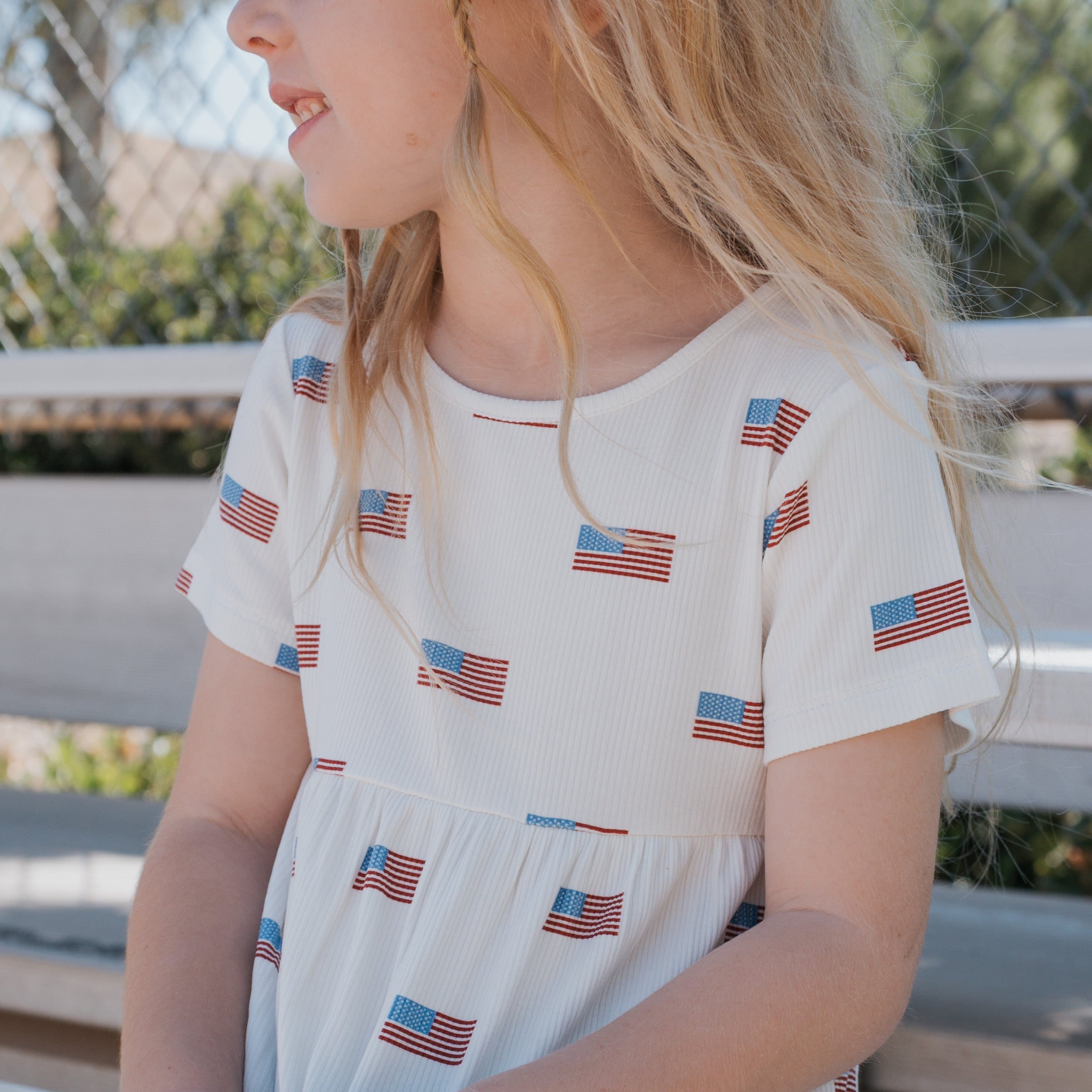Bamboo T-shirt Dress | Americana Ribbed