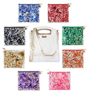 Confetti Everything Pouch & Stadium Bag Set