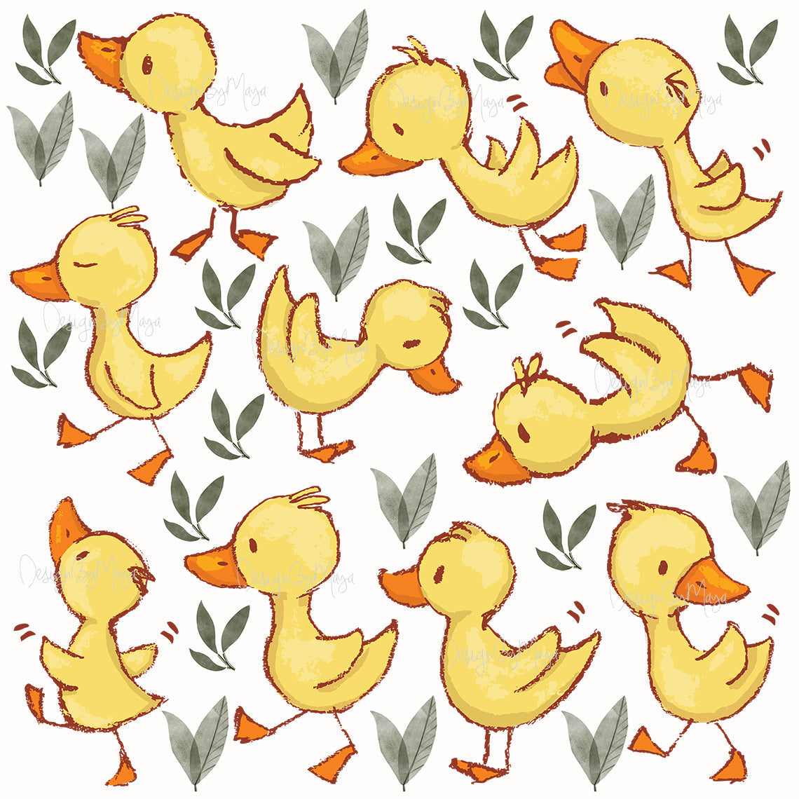 Farm Animals Faces - Fabric Nursery Wall Art Decals