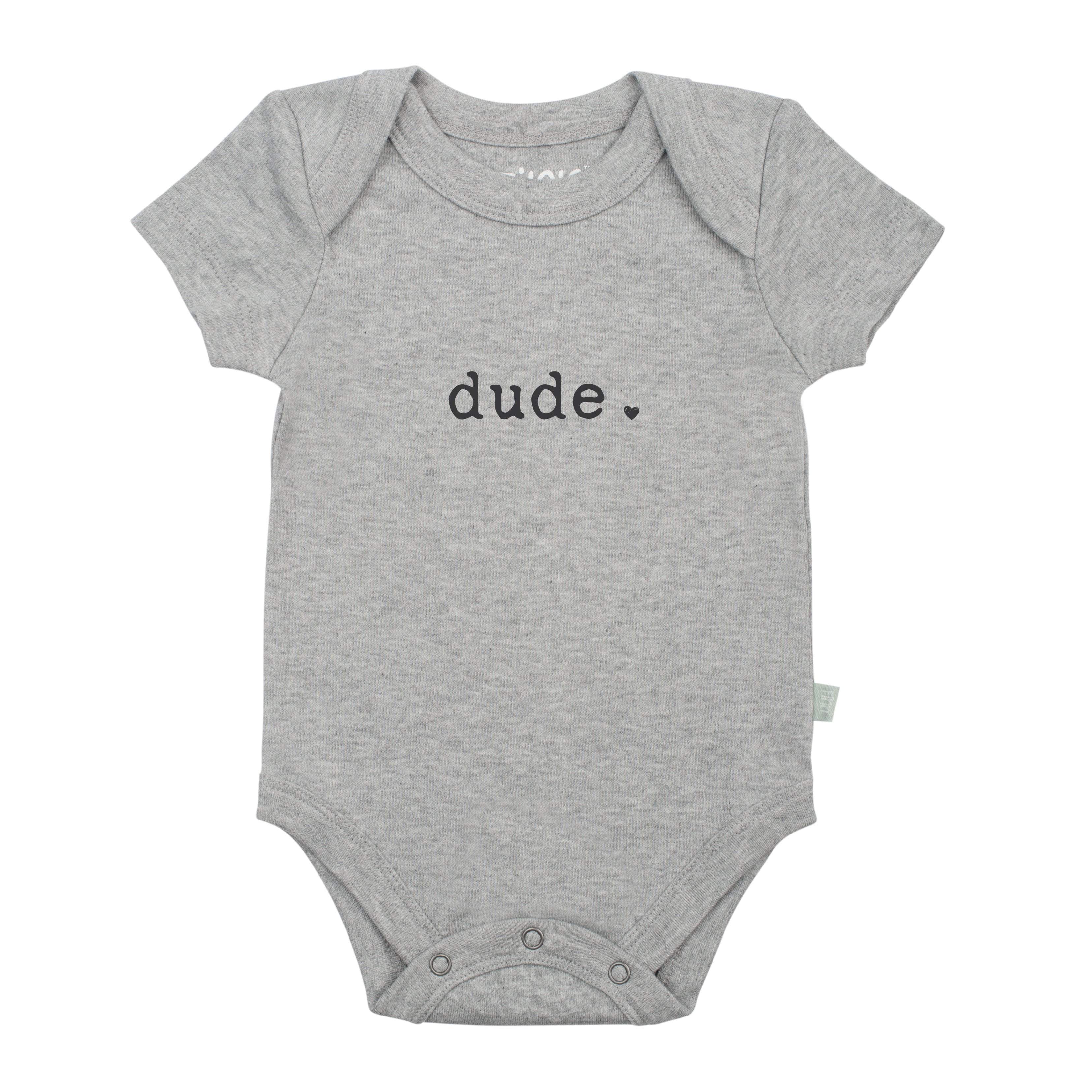 Graphic Bodysuit | Dude (heather)