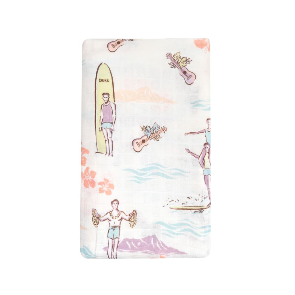 Duke Muslin Swaddle Blanket