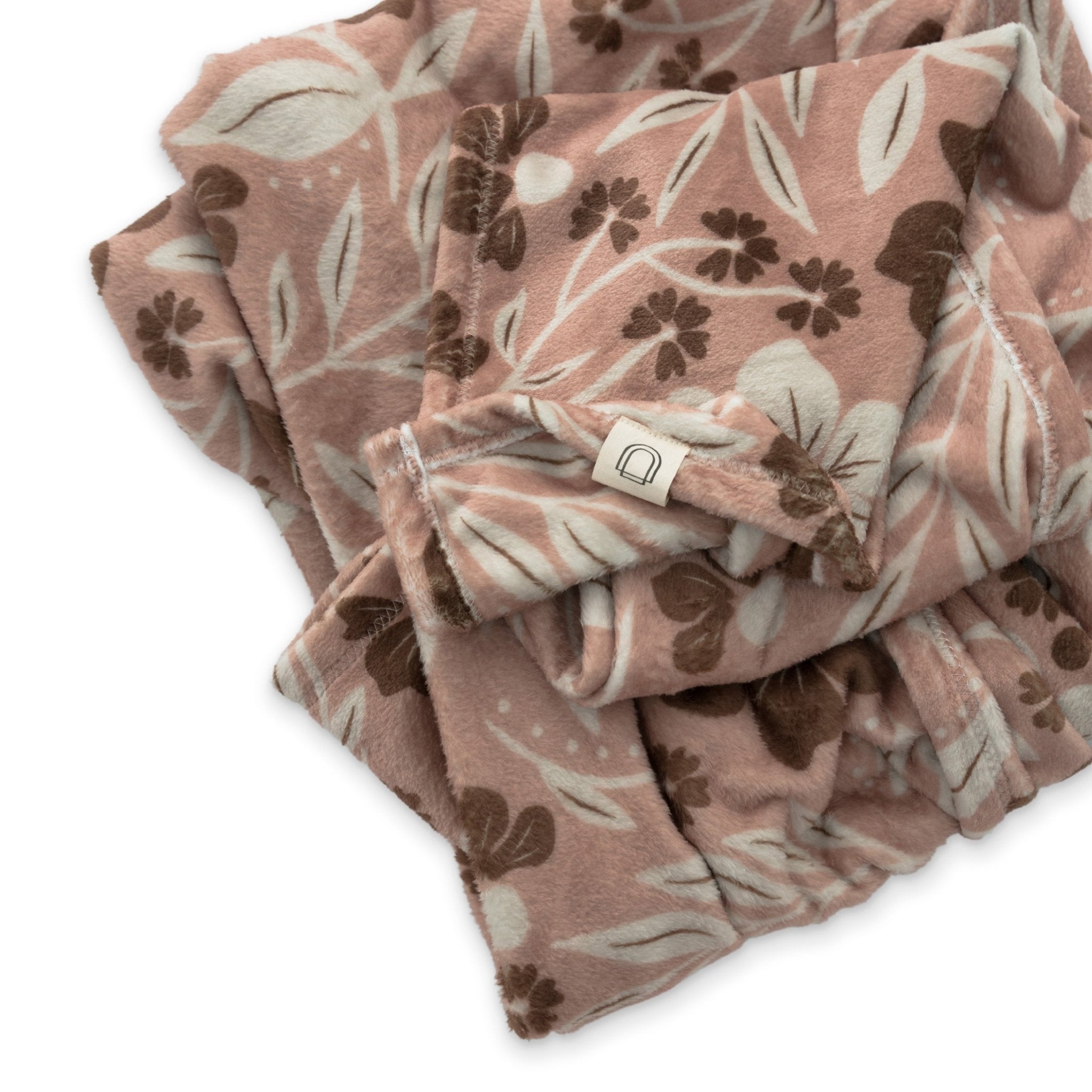 Dust & Petal Double Sided Throw Blanket