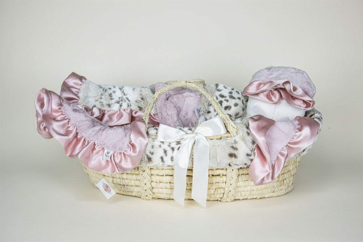 Dusty Pink Snowcat Royale Moses Gift Set