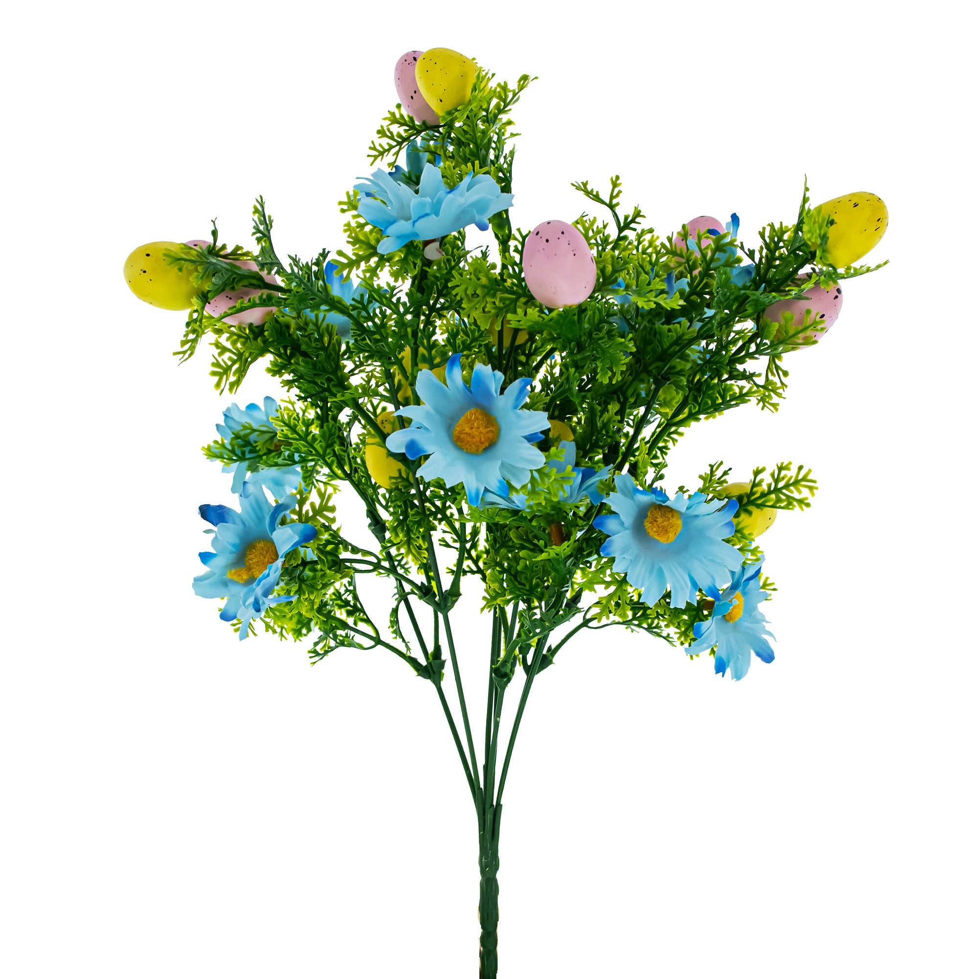 Blooming Easter Surprise: Plastic Easter Egg Floral Bouquet