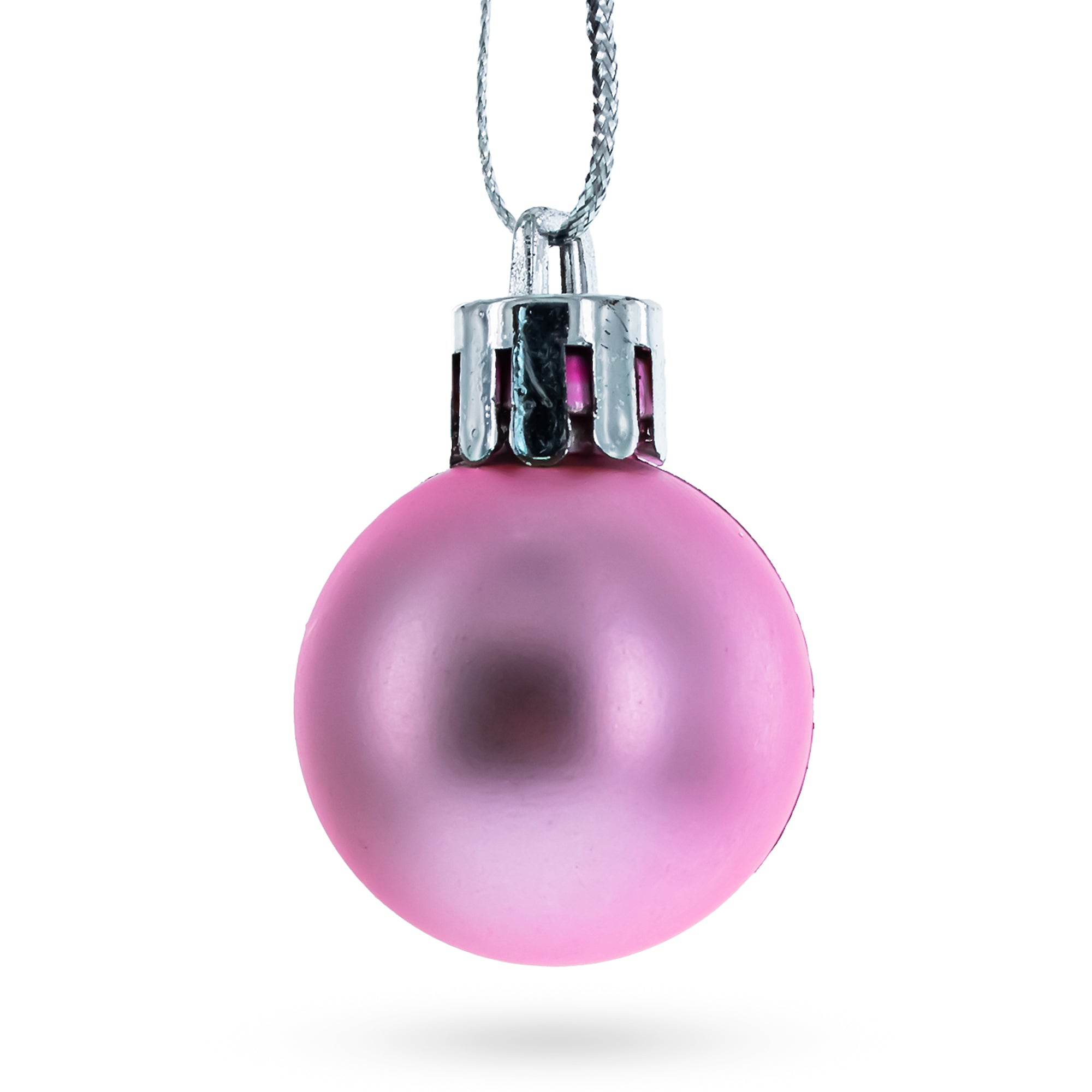 Elegant Set Of 40-piece Pink Ball Christmas Ornaments